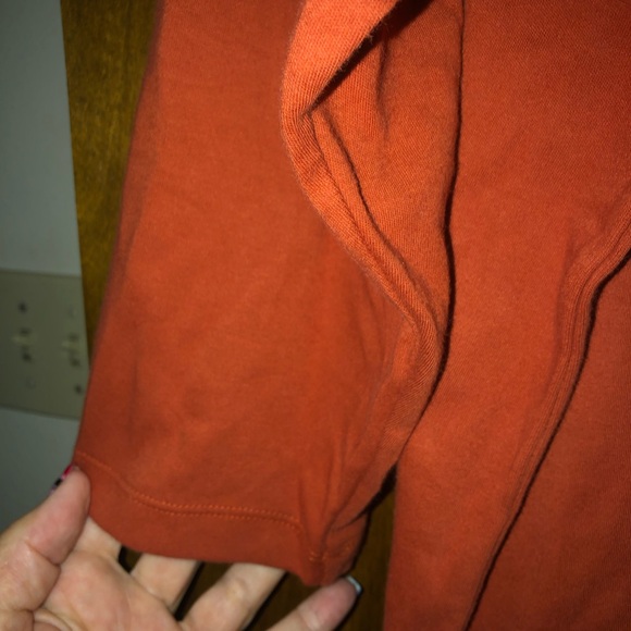 NWT Kim Rogers plus size 3X beautiful pumpkin tunic - Picture 5 of 6